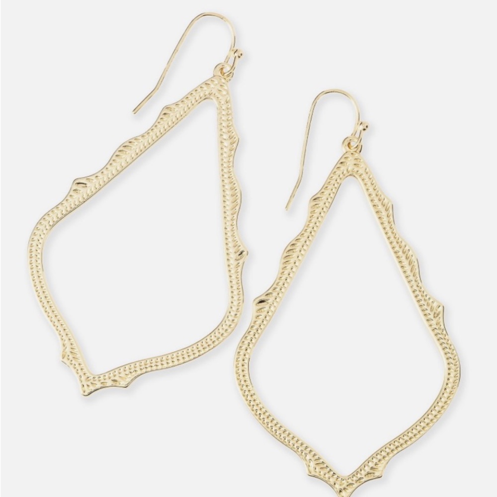 Kendra Scott Sophee drop earrings in gold